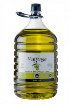 Foto Aceite de oliva virgen extra Magnasur PET 5 litros (CAJA DE 3 BOTELLAS ) 